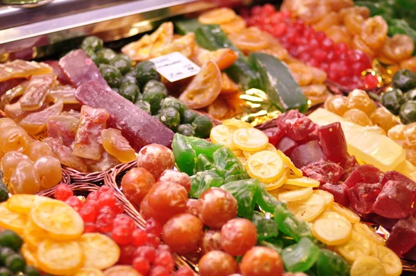 Mercado de doces, Barselona — Fotografia de Stock