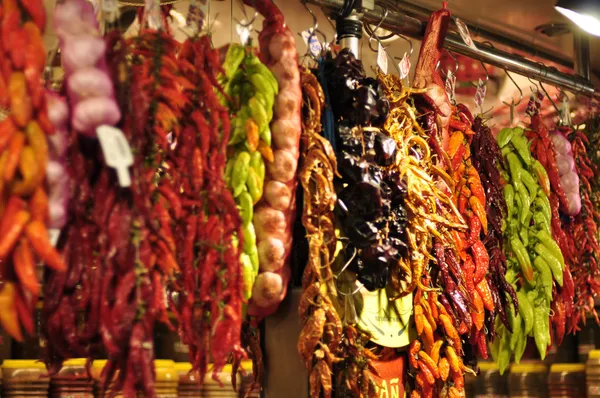 Mercado tradicional, Espanha — Fotografia de Stock