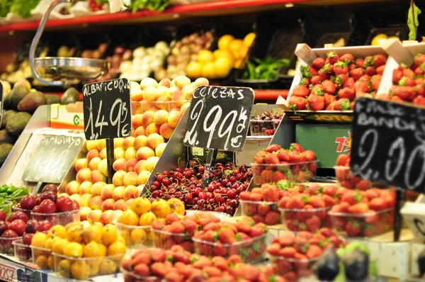 geleneksel bir pazarın