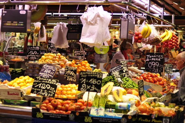 Mercado barcelona — Fotografia de Stock