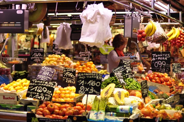 Barcelona market — Stock Photo, Image