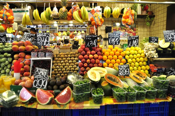 Barcelona market, Spain — Stock Photo, Image