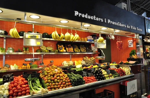 Barcelona marknaden, Spanien — Stockfoto