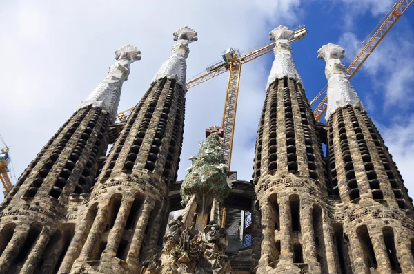 Torres Sagrada Familia —  Fotos de Stock