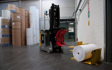 Basımevi: Otomatik depo (kağıt için)