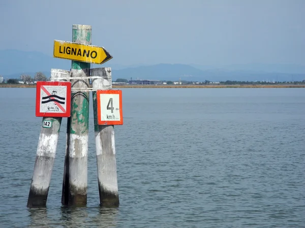 Marano lagunen — Stockfoto