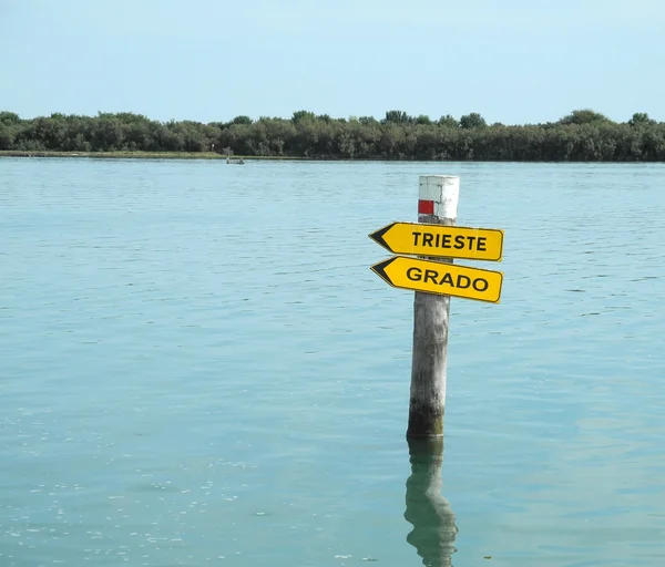 Marano laguny — Zdjęcie stockowe