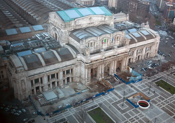 Milaan centraal station — Stockfoto