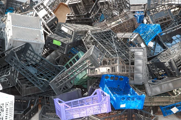 Italienisches recyclingzentrum (raee) — Stockfoto