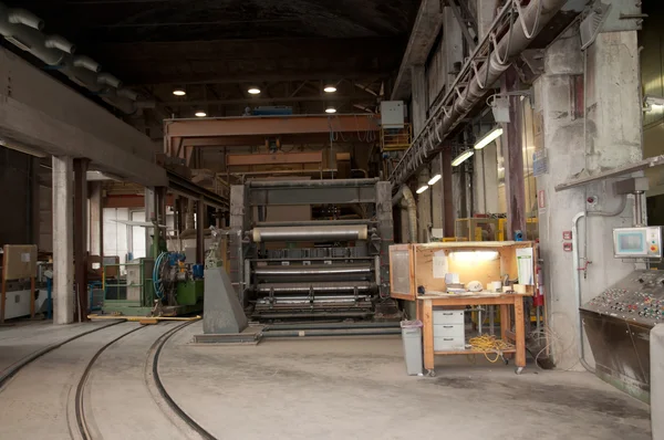 Papier- und Zellstofffabrik - Fabrik, Werk — Stockfoto