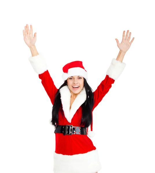 Ragazza di Natale Foto Stock