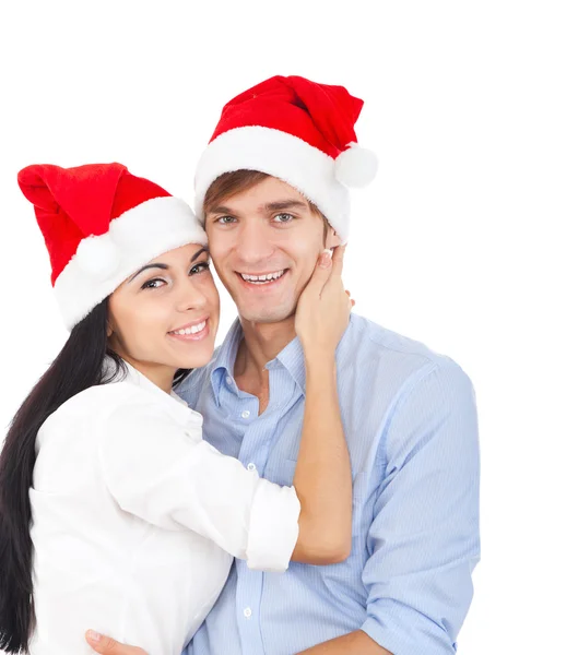 Pareja de Navidad —  Fotos de Stock