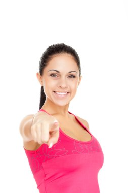 Spor fitness kadın noktası parmak size