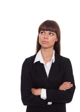 kızgın ve üzgün elleri ile güzel bir kız geçti