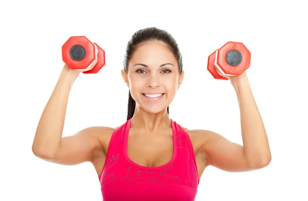Sport fitness vrouw — Stockfoto