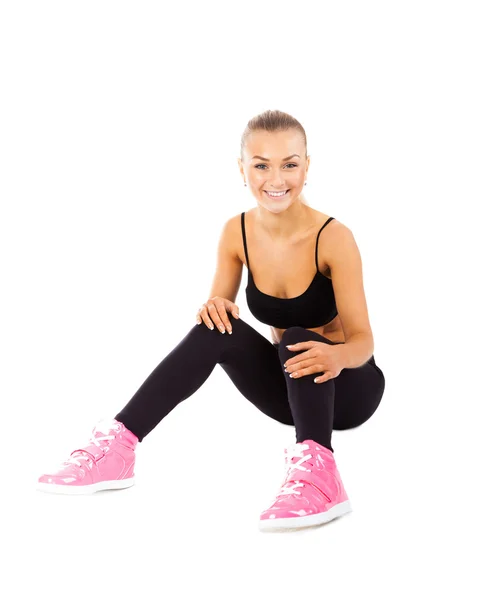 Sport fitness kvinna — Stockfoto