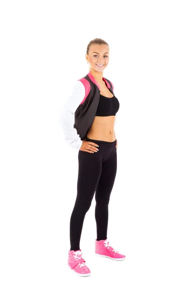 Sport fitness kvinna — Stockfoto