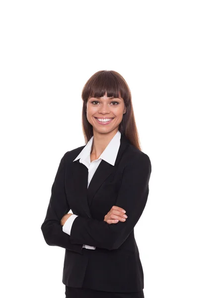 Mujer de negocios sonrisa — Foto de Stock