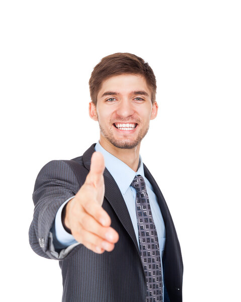 Рукопожатие бизнесмена
