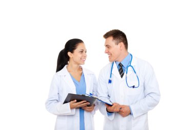 equipo médico con estetoscopio