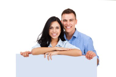 erkek ve kadın Pano tutun