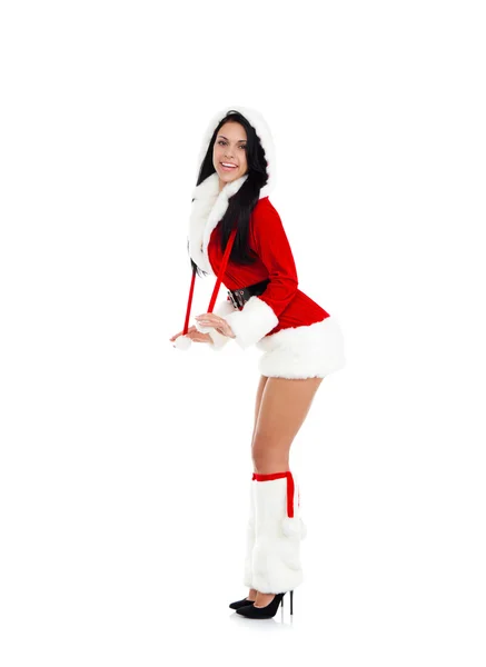 Christmas new year party girl — Stock Photo, Image