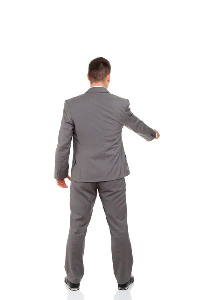 Rear view of businessman — Stock Photo, Image