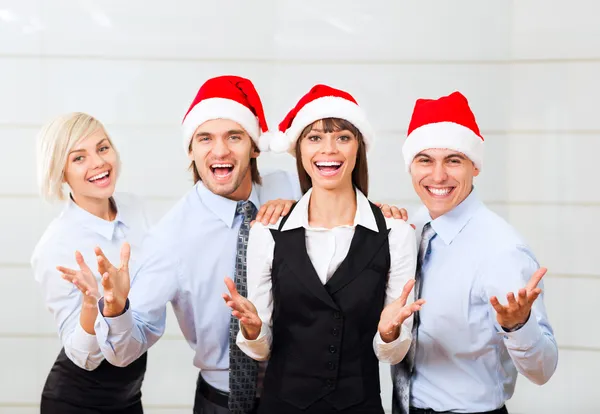 Businesspeople office party — Stock Photo, Image