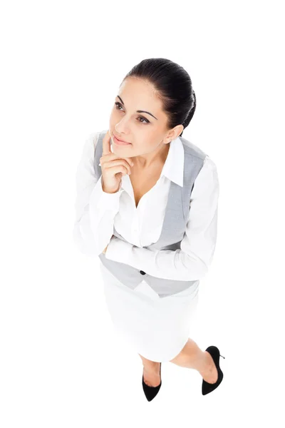 Business woman thinking — Stock Photo, Image