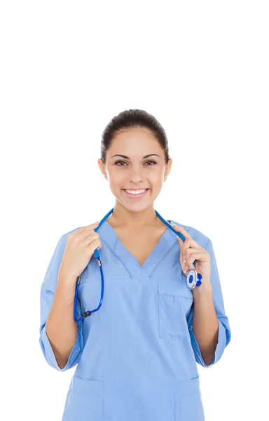 Mujer doctor, enfermera — Foto de Stock