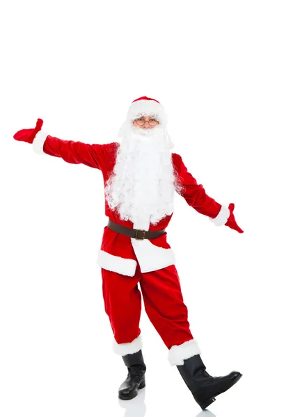 Babbo Natale ballare — Foto Stock