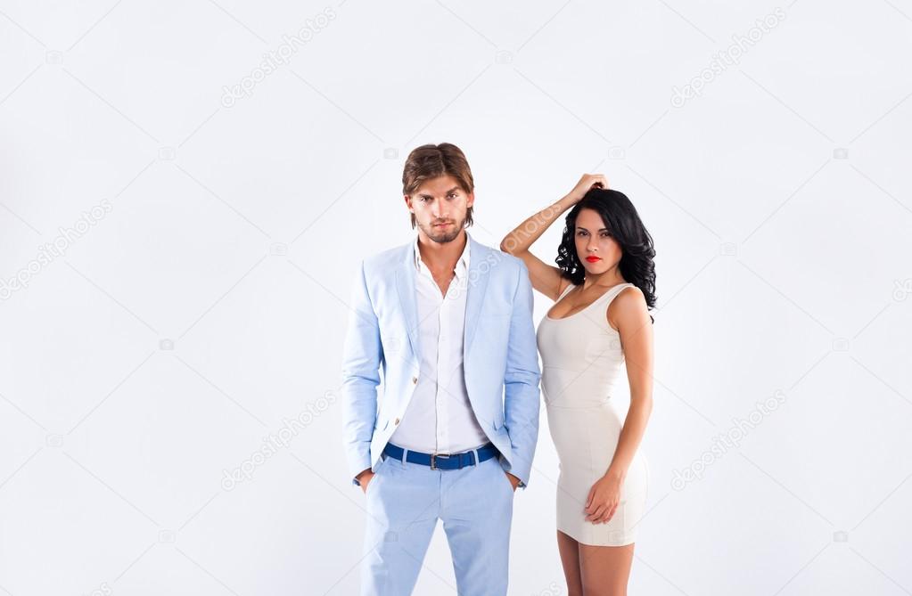 Man and woman in elegant clothes Stock Photo by ©mast3r 31883863