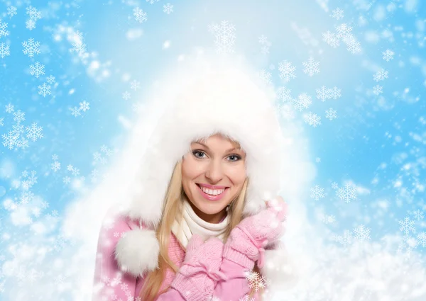 Christmas Girl. — Stock Photo, Image