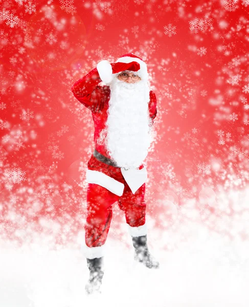 Santa Claus full length portrait — Stock Photo, Image
