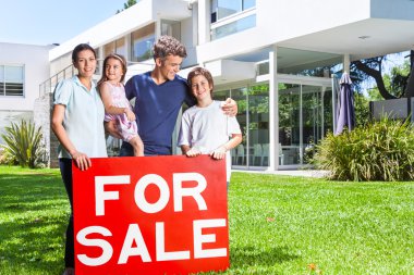 Aile tutmak için satışı işareti