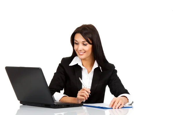 Business woman working — Stock Photo, Image