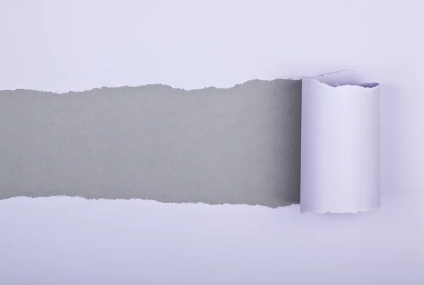 Papier enveloppé gris — Photo