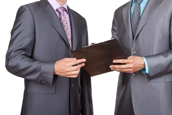 Business people in elegant suits — Stock Photo, Image