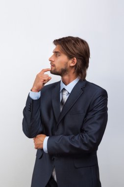 yakışıklı işadamı