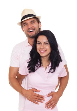 Yaz Giysileri Giyen Çift