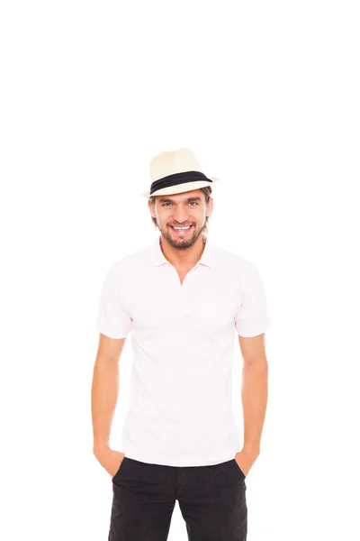 Man in hat — Stockfoto