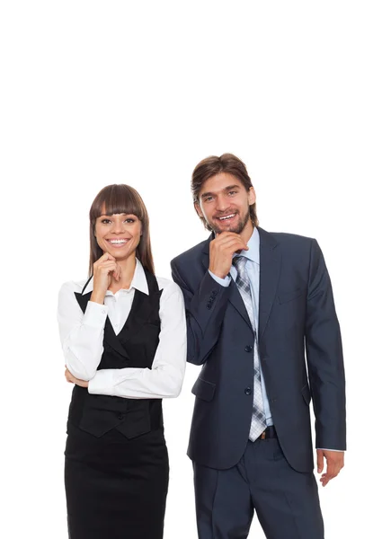 Successful business couple — Stock Photo, Image