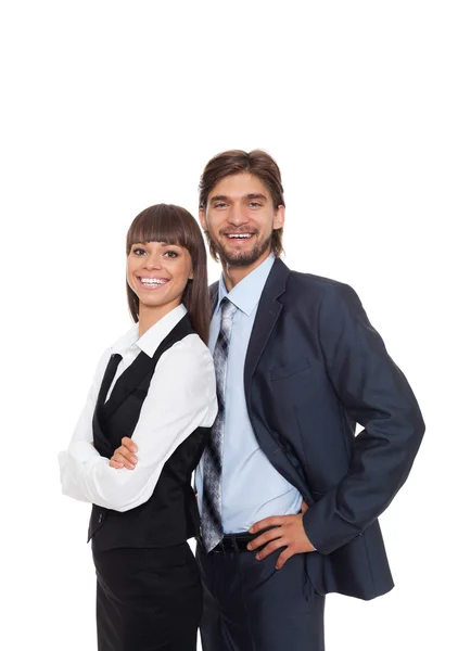 Successful business couple — Stock Photo, Image