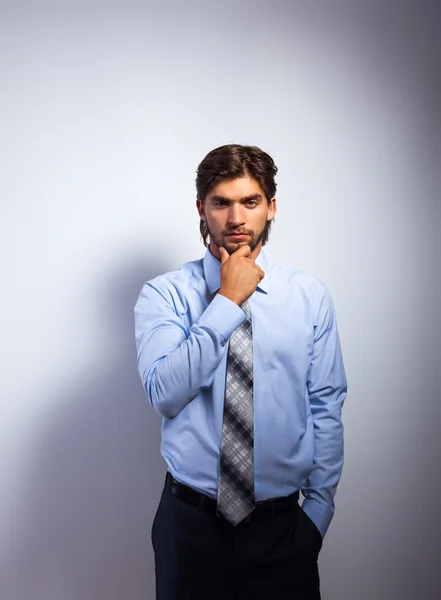 Hombre de negocios con camisa — Foto de Stock