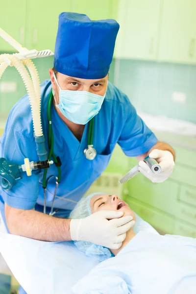 Anesthesiologist medical doctor — Stock Photo, Image