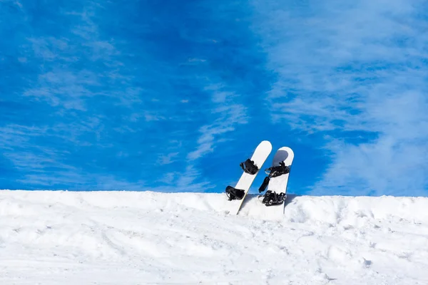 Twee snowboards — Stockfoto