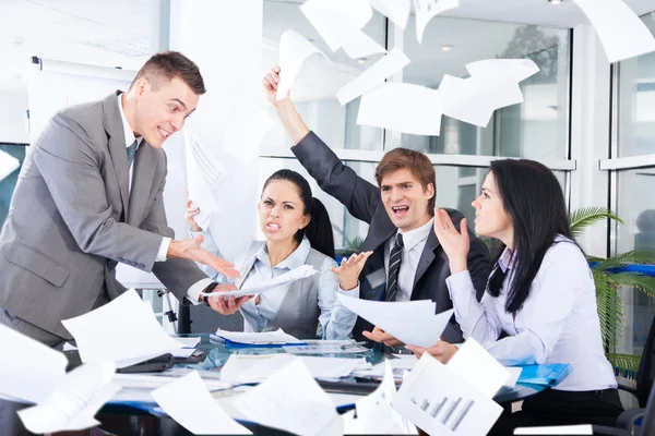 Business people conflict — Stock Photo, Image