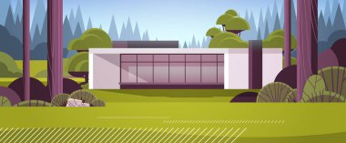 panoramik pencereli modern sandviç panelleri çevre dostu ev inşa modüler konutları