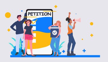 Hükümete hitaben imzalanan ve yayılan dilekçe veya şikayet toplu çağrı belgesi