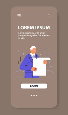 Son sınıf öğrencisi yeni ileti iletisi iletişim konseptini okuyor dikey kopyalama alanı resimleme